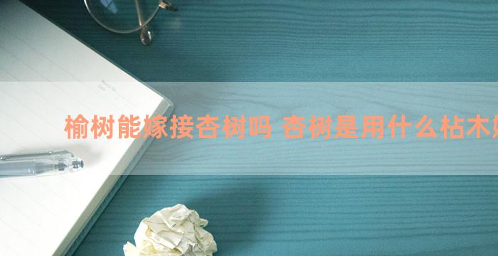 榆树能嫁接杏树吗 杏树是用什么枮木嫁接的